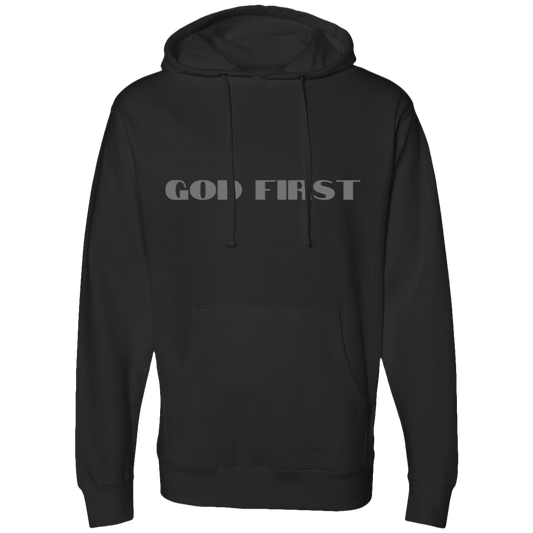 God First  Midweight Hooded Sweatshirt