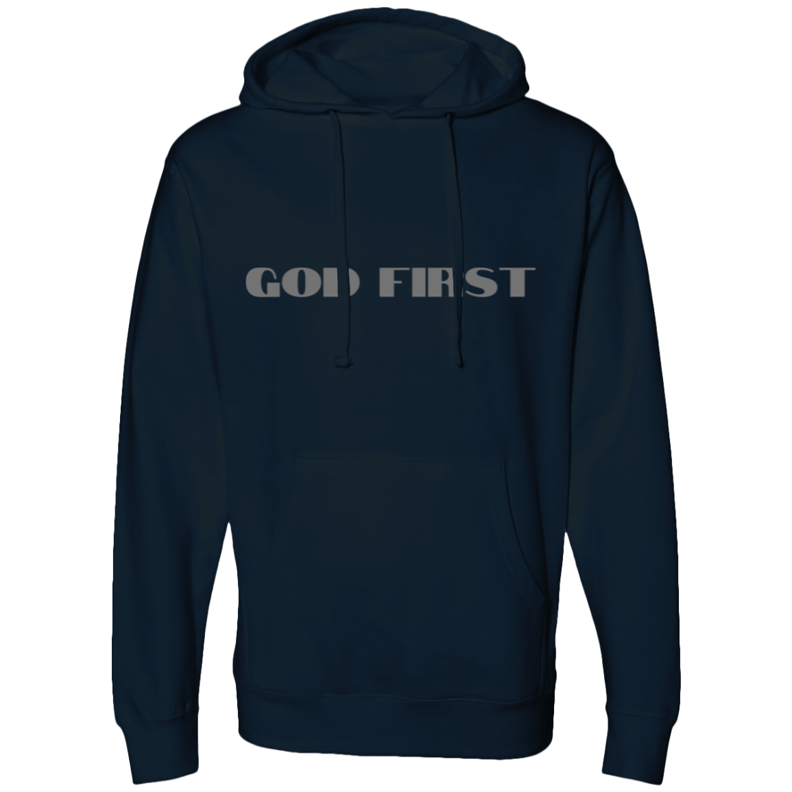 God First  Midweight Hooded Sweatshirt