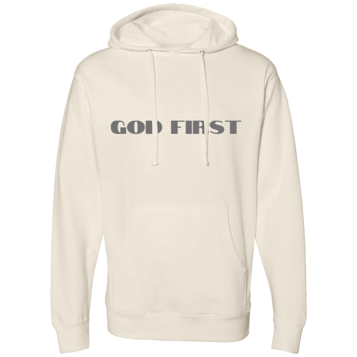 God First  Midweight Hooded Sweatshirt