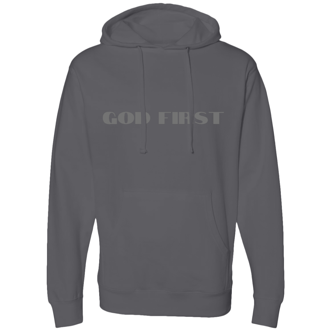 God First  Midweight Hooded Sweatshirt