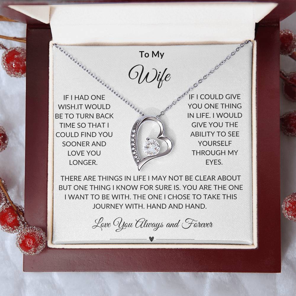 Wife Heart Pendant