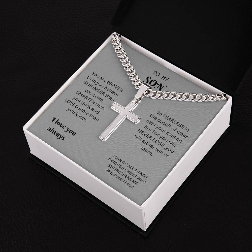 Son | Cuban Cross Chain Personalized