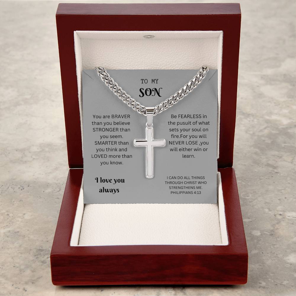 Son | Cuban Cross Chain Personalized