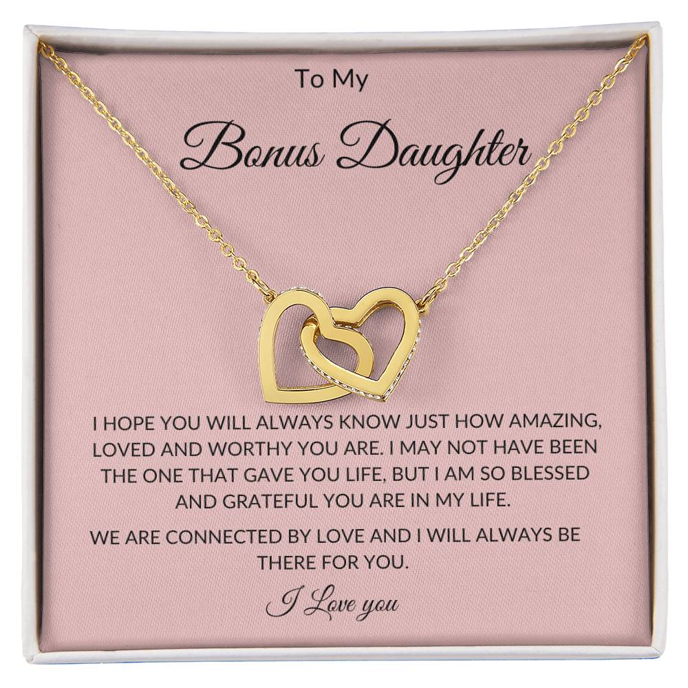 Bonus Daughter Heart Necklace