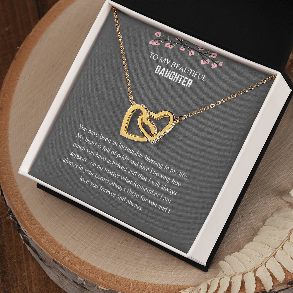 Daughter Heart Necklace