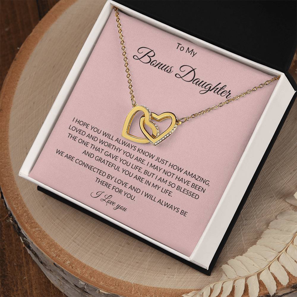 Bonus Daughter Heart Necklace