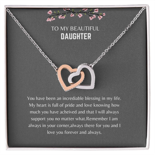 Daughter Heart Necklace