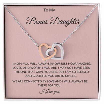 Bonus Daughter Heart Necklace