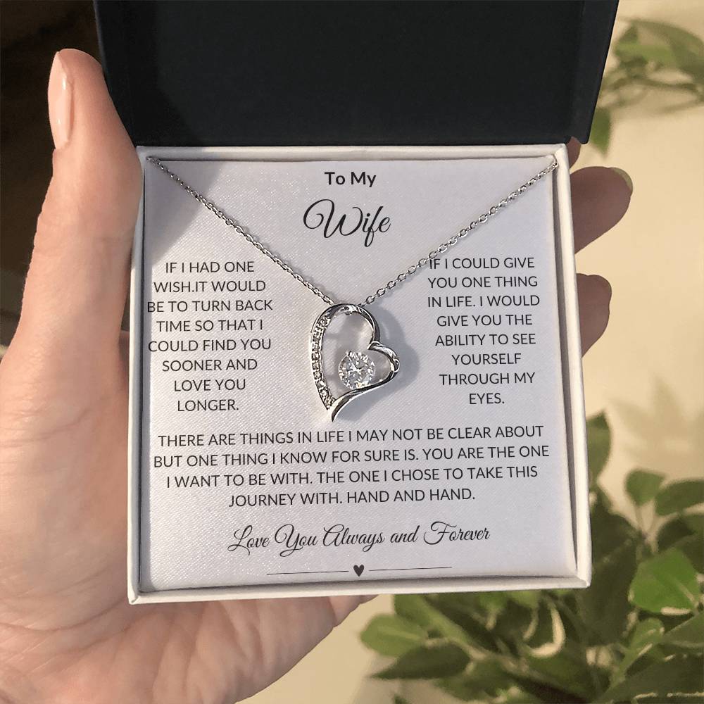 Wife Heart Pendant